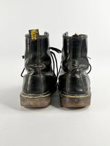 Dr. Martens Black Leather 8-Eye Lace Up Boots - EU42