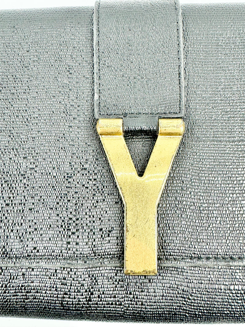 Vintage Yves Saint Laurent Black Chyc Clutch