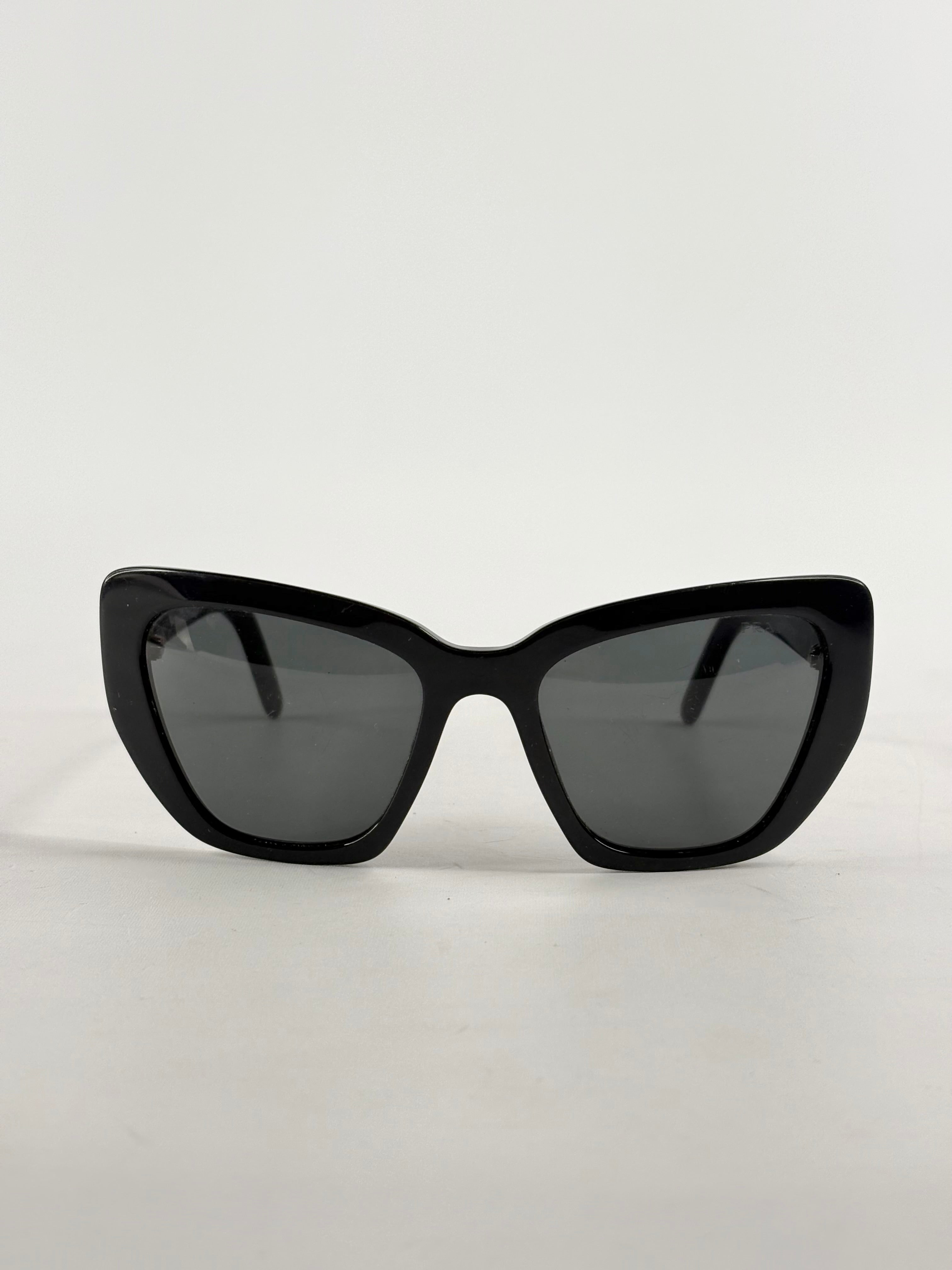 Prada Black SPR08V Cat-Eye Sunglasses