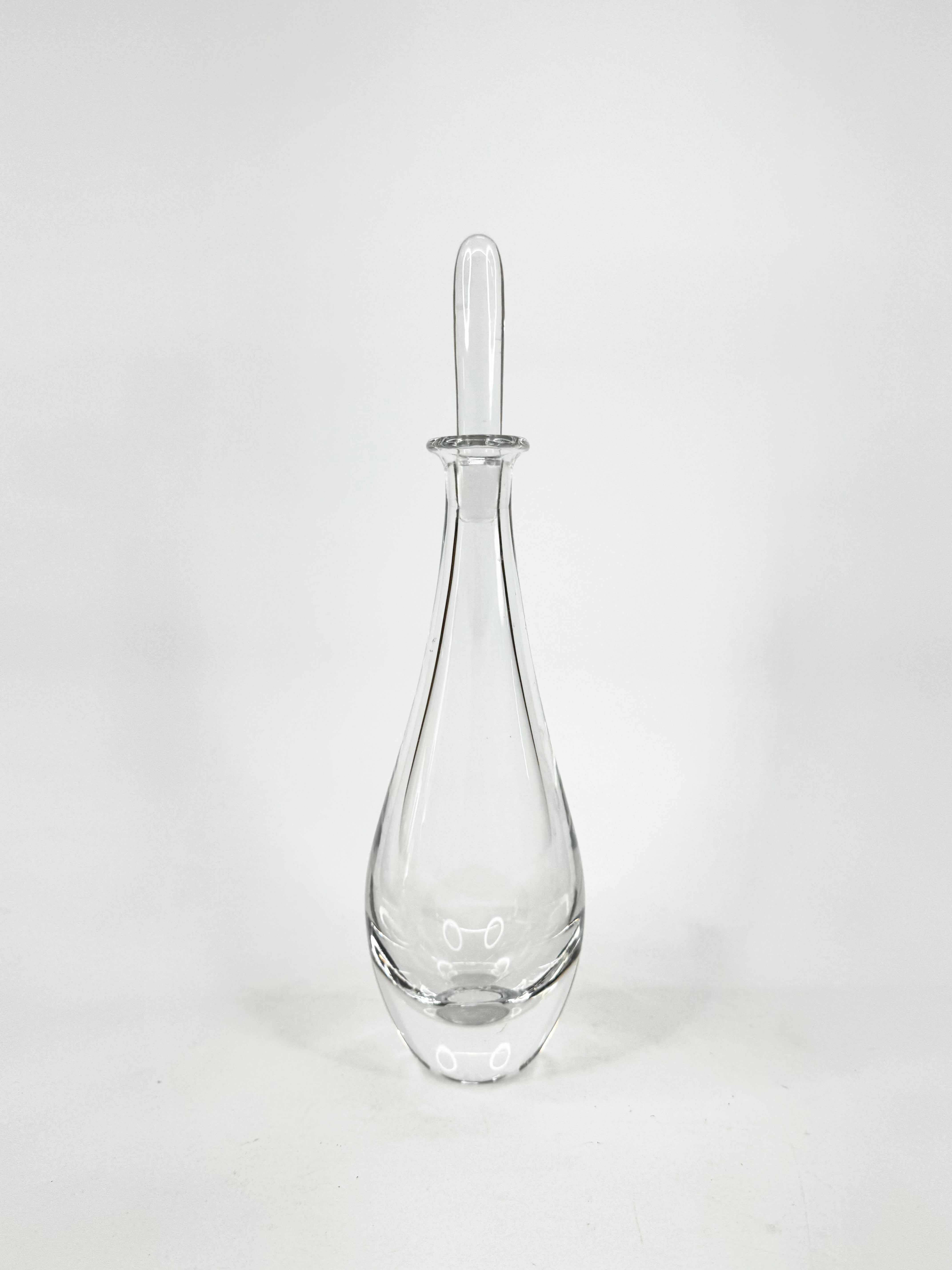 Orrefors Clear Glass Decanter