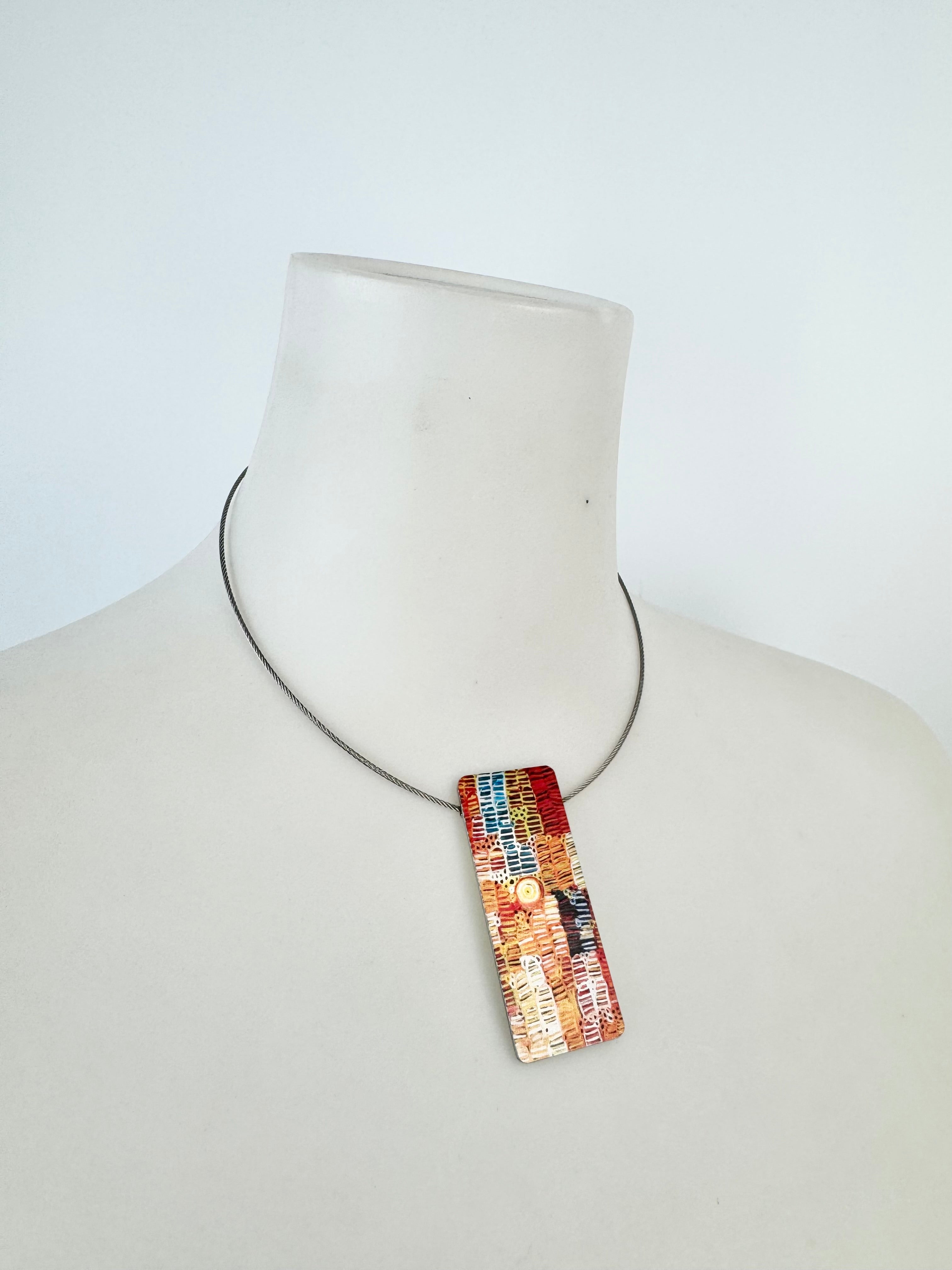 Mondo Rondo Jewellery 'Awelye Atnwengerrp' Pendant by Minnie Pwerle