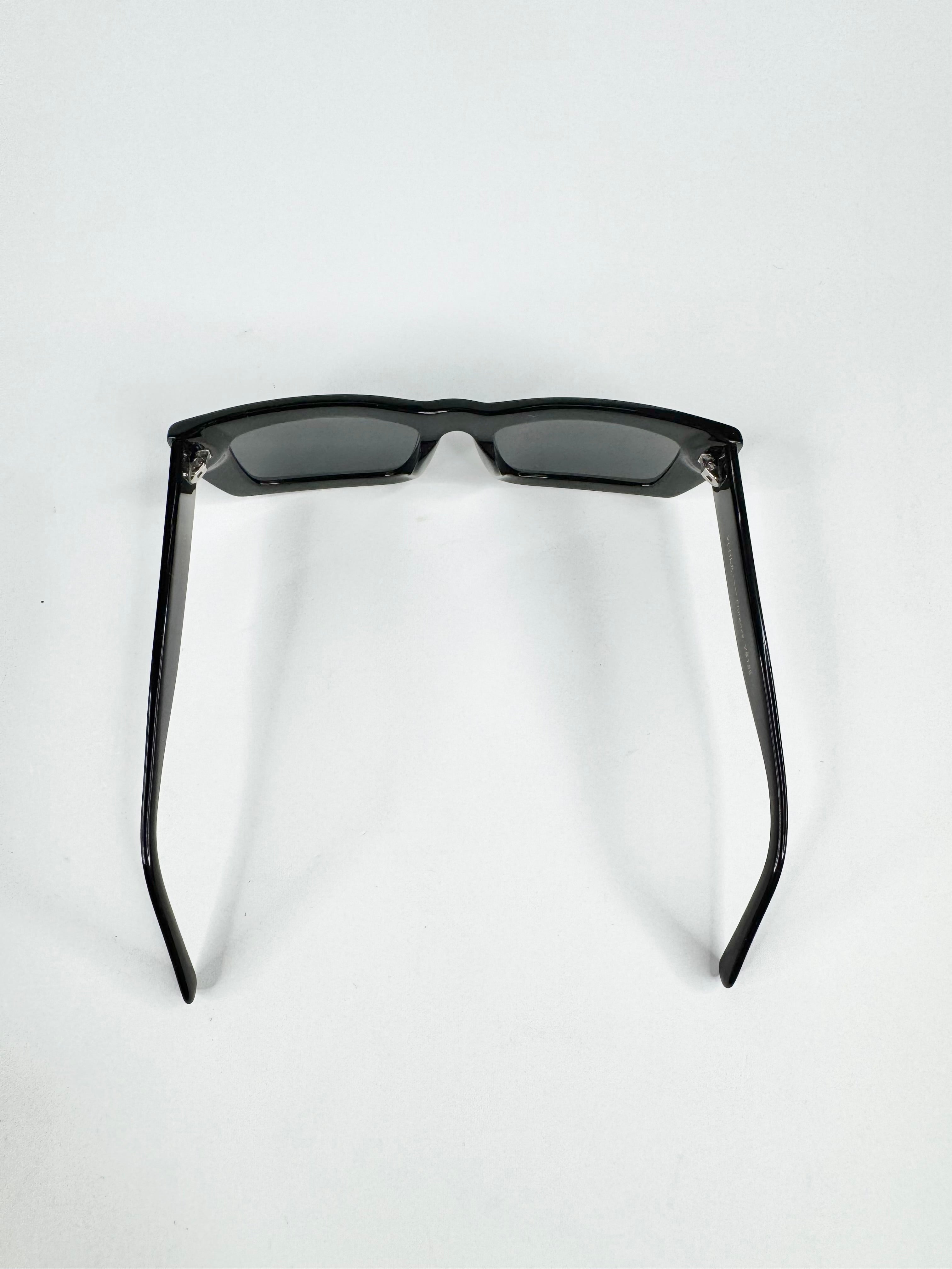 Vehla Black Rectangular Sunglasses