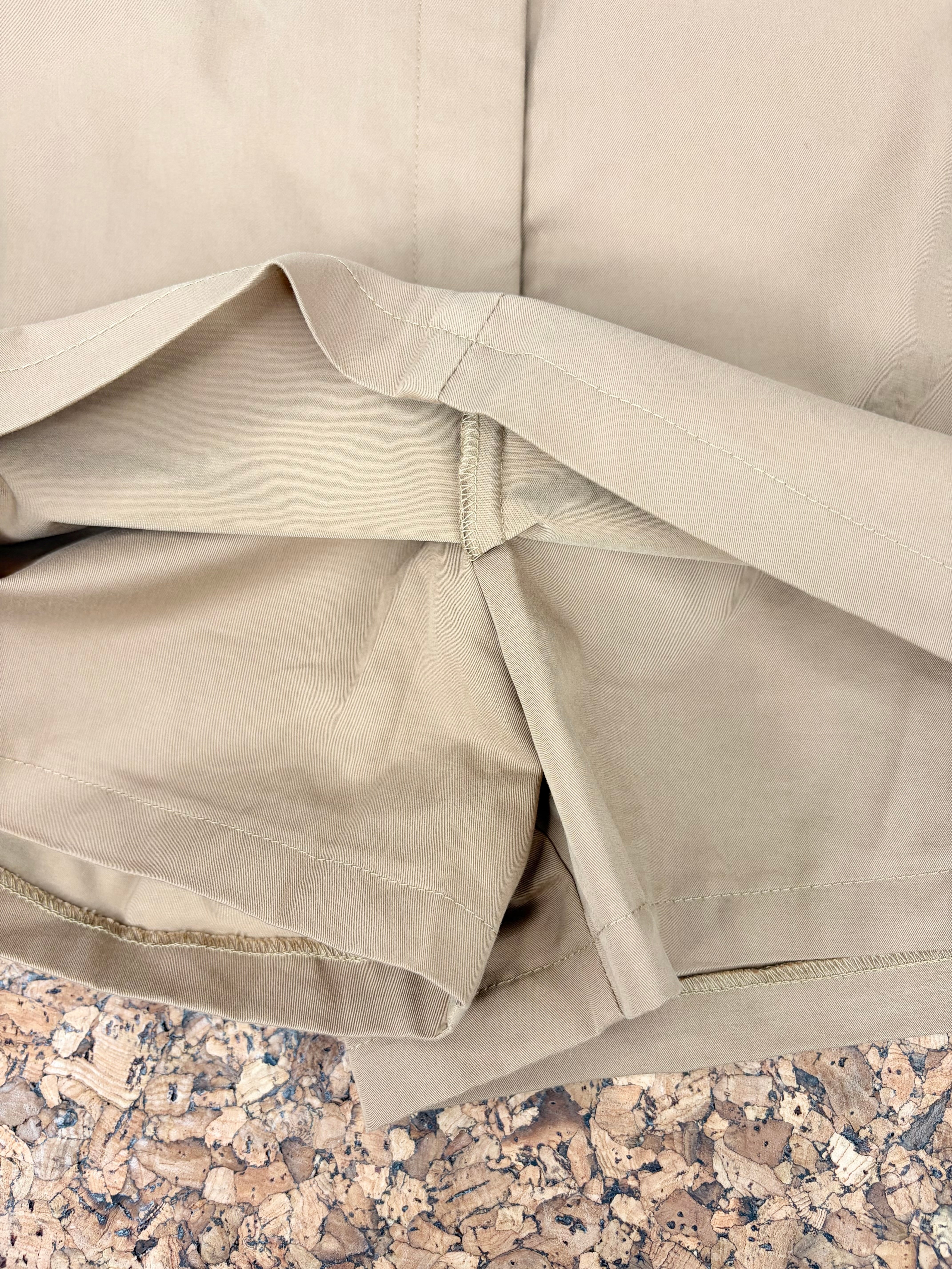 Dissh Caramel Cotton-Blend Mini Skort - AU14