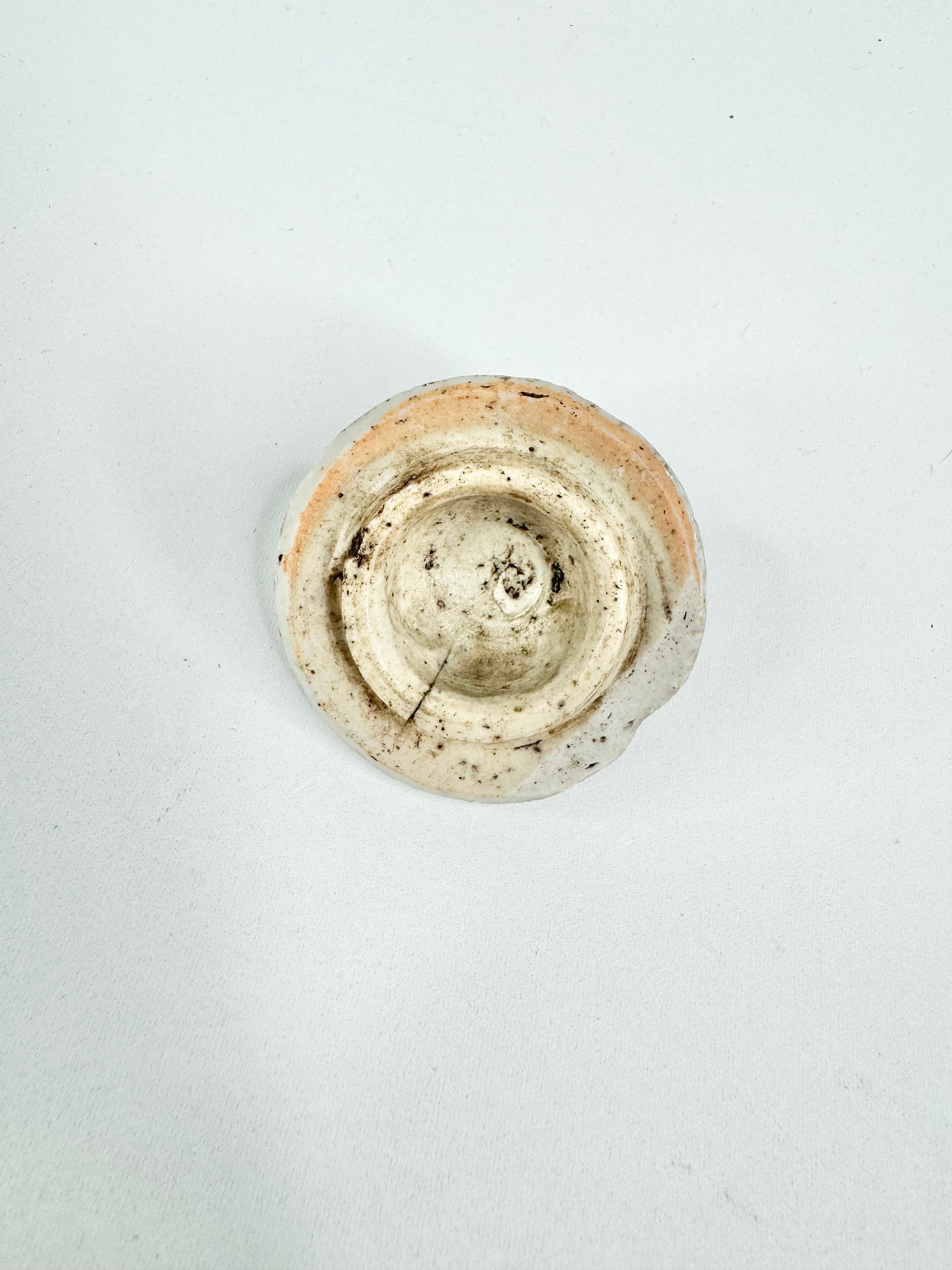 Antique Chinese Five Colour Small Ginger Jar