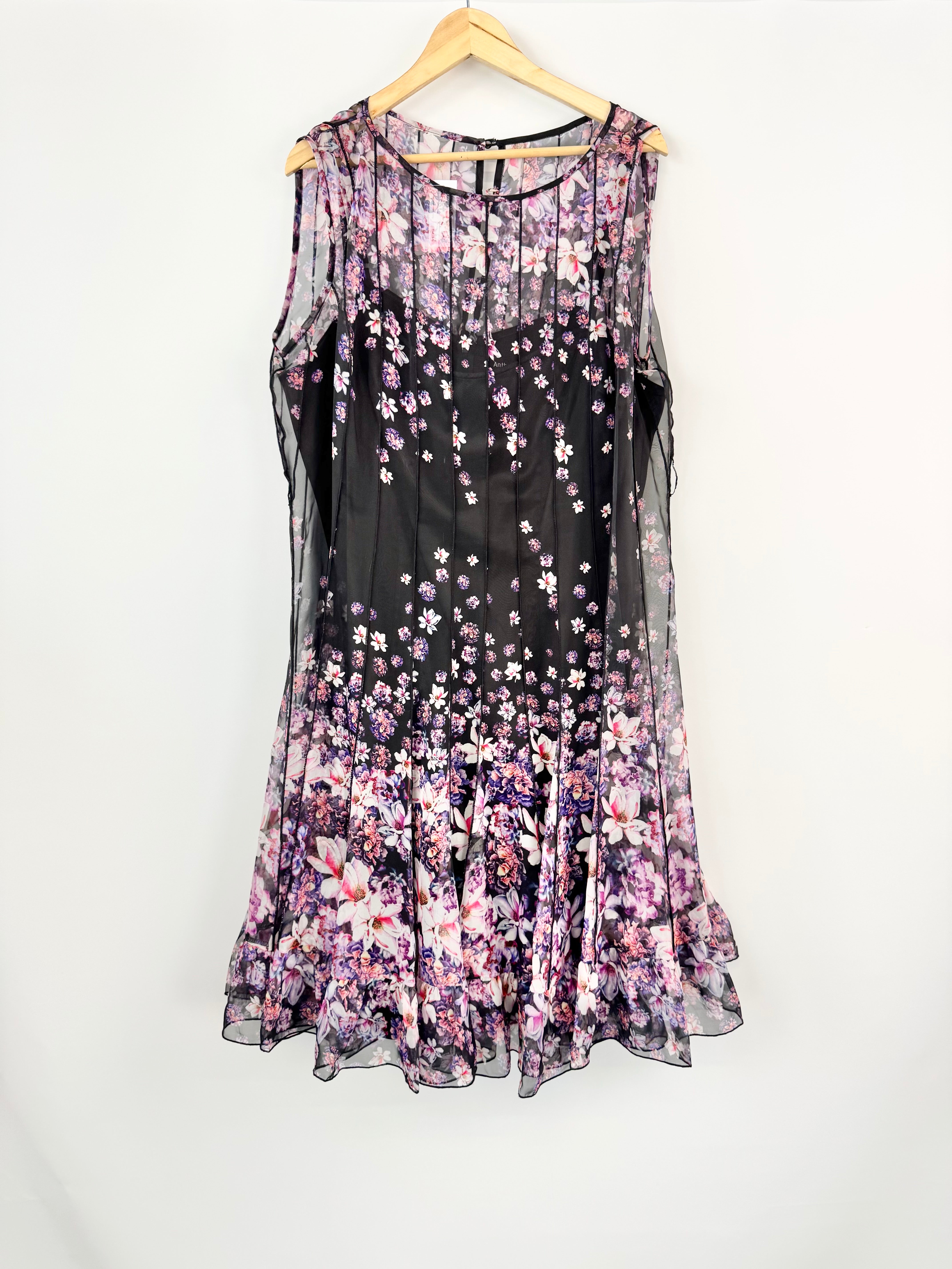 Anthea Crawford Sleeveless Floral Dress - AU18