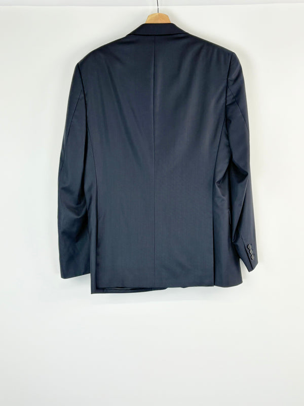 Versace Collection Navy Blue Wool Blazer - 50R