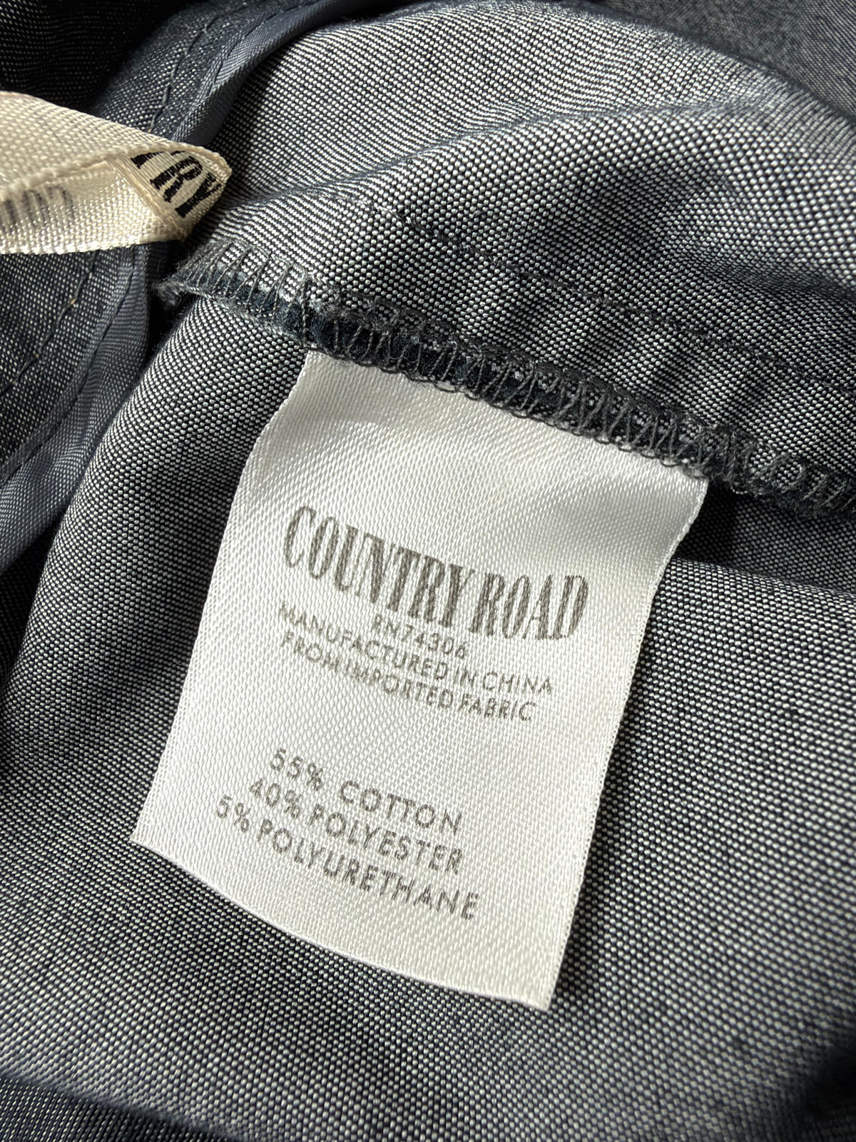 Vintage Country Road Ash Grey Slacks - AU10