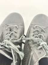 Christian Kimber for Harrolds Black Leather High-Top Sneakers - EU43