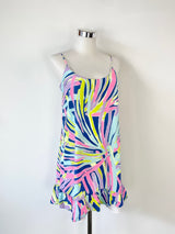 Lilly Pulitzer Colourful Silk Slip Dress - AU8