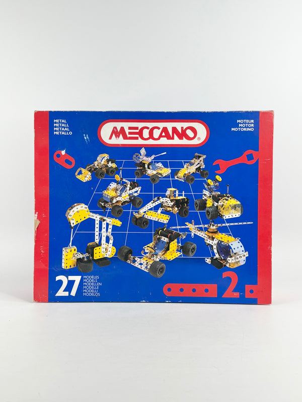 Vintage 90s Meccano Motorised #2 Set