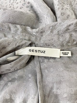 Gestruz Silver Animal Print Midi Dress - AU8