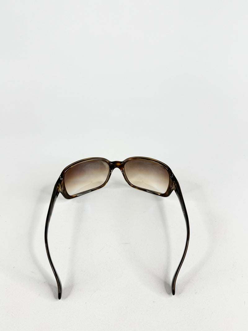 Ray-Ban RB4068 Brown Tortoiseshell Sunglasses