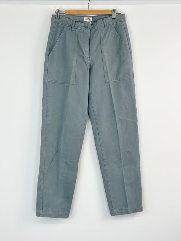 Hartford Blue-Stone Cotton 'Pastor' Chino Pants - AU10