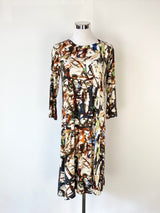 Samantha Sung Abstract Pattern Dress - AU8