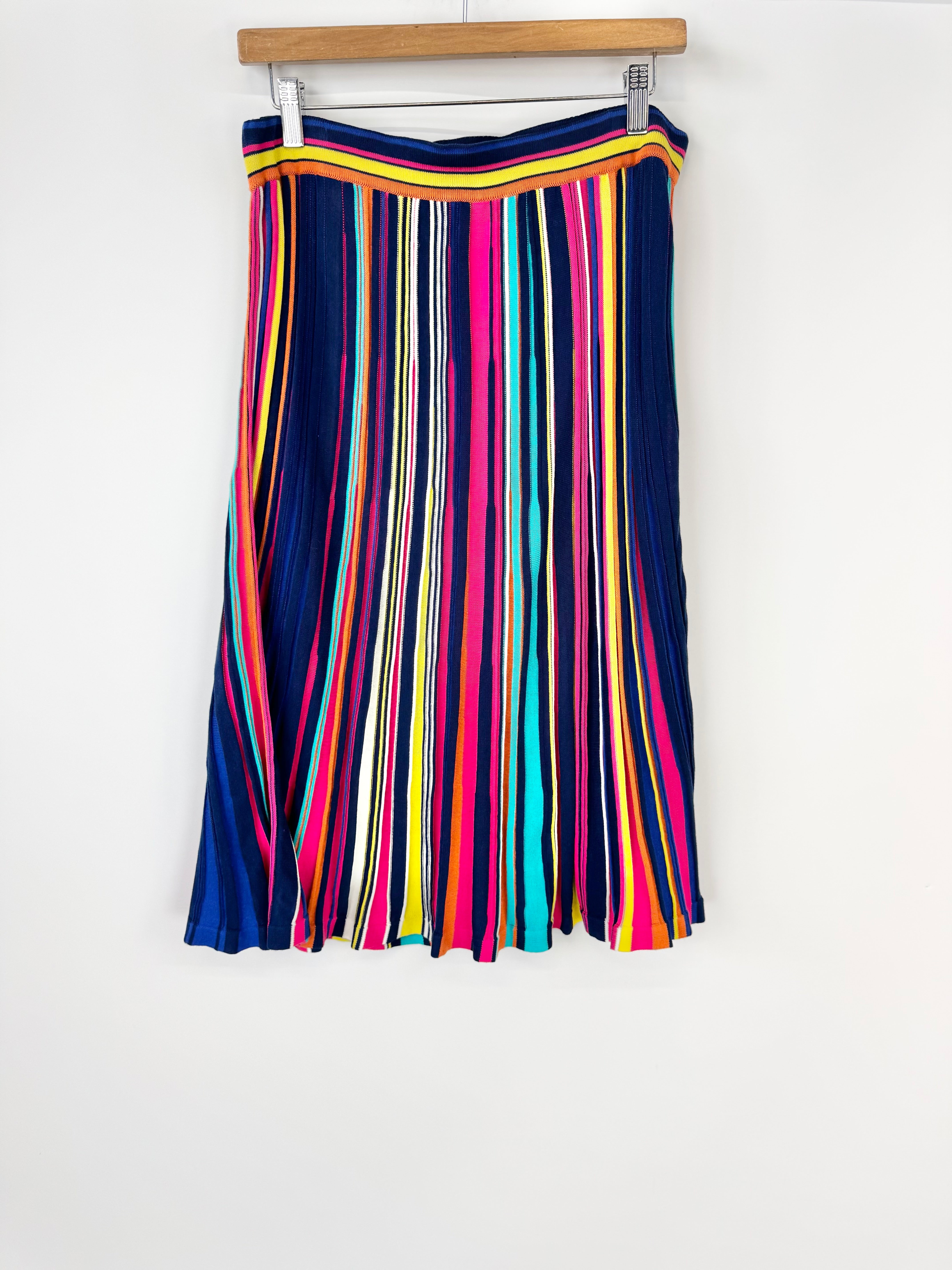 Ivko Multicolour Pleated Skirt - AU10/12