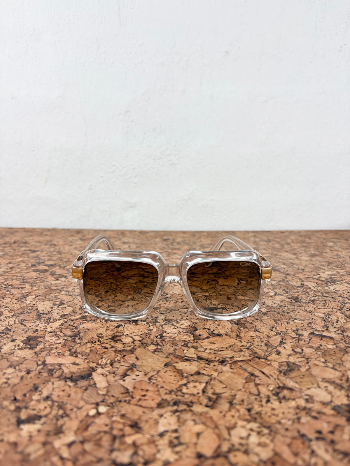 Cazal 'Cazzy' Retro Style Brown Gradient Sunglasses