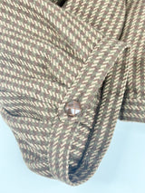 Vintage 70s Gaston Jaunet Beige Wool-Blend Trousers - AU6