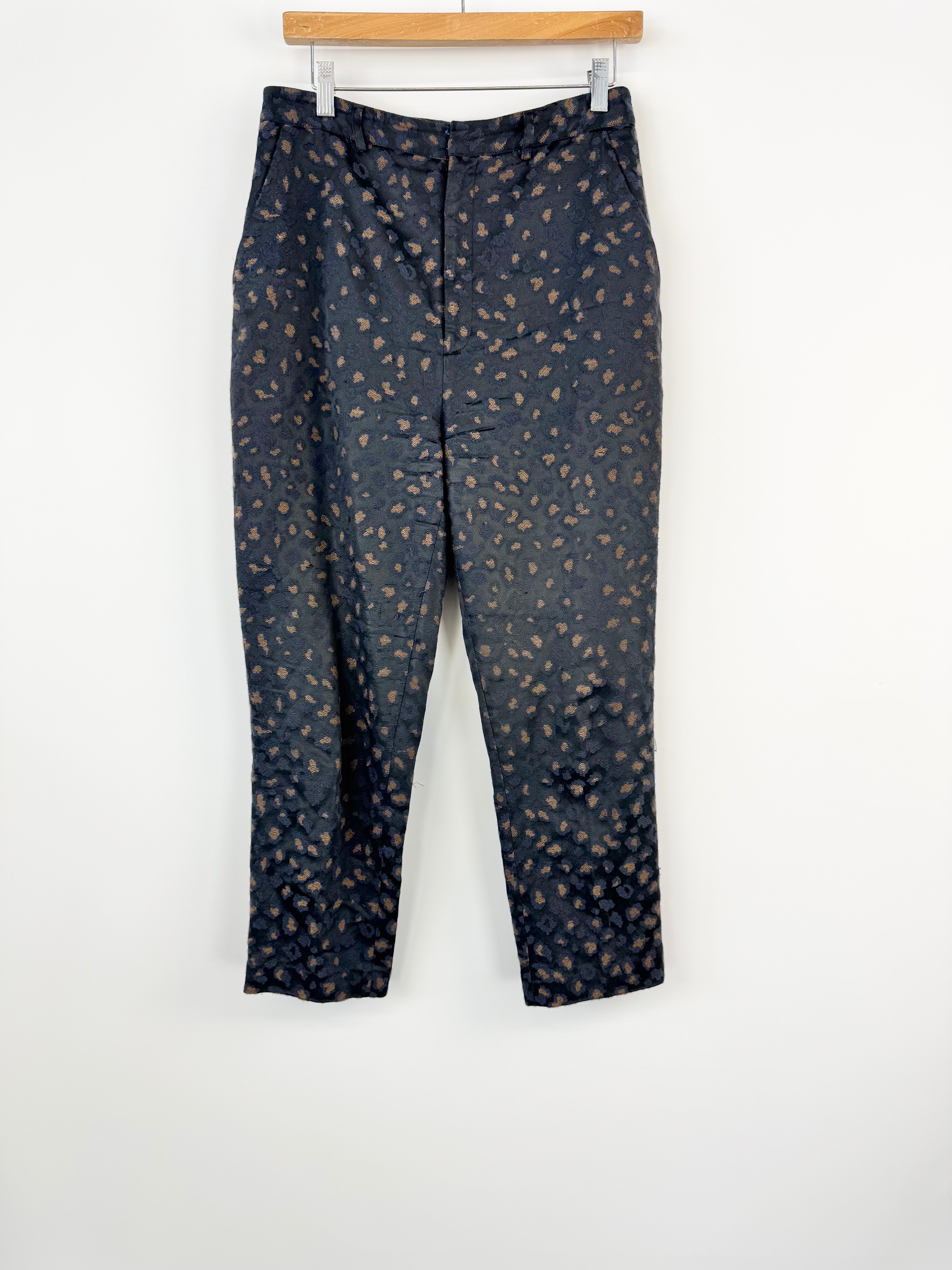 Gorman High Waisted Leopard Print Pants - AU10