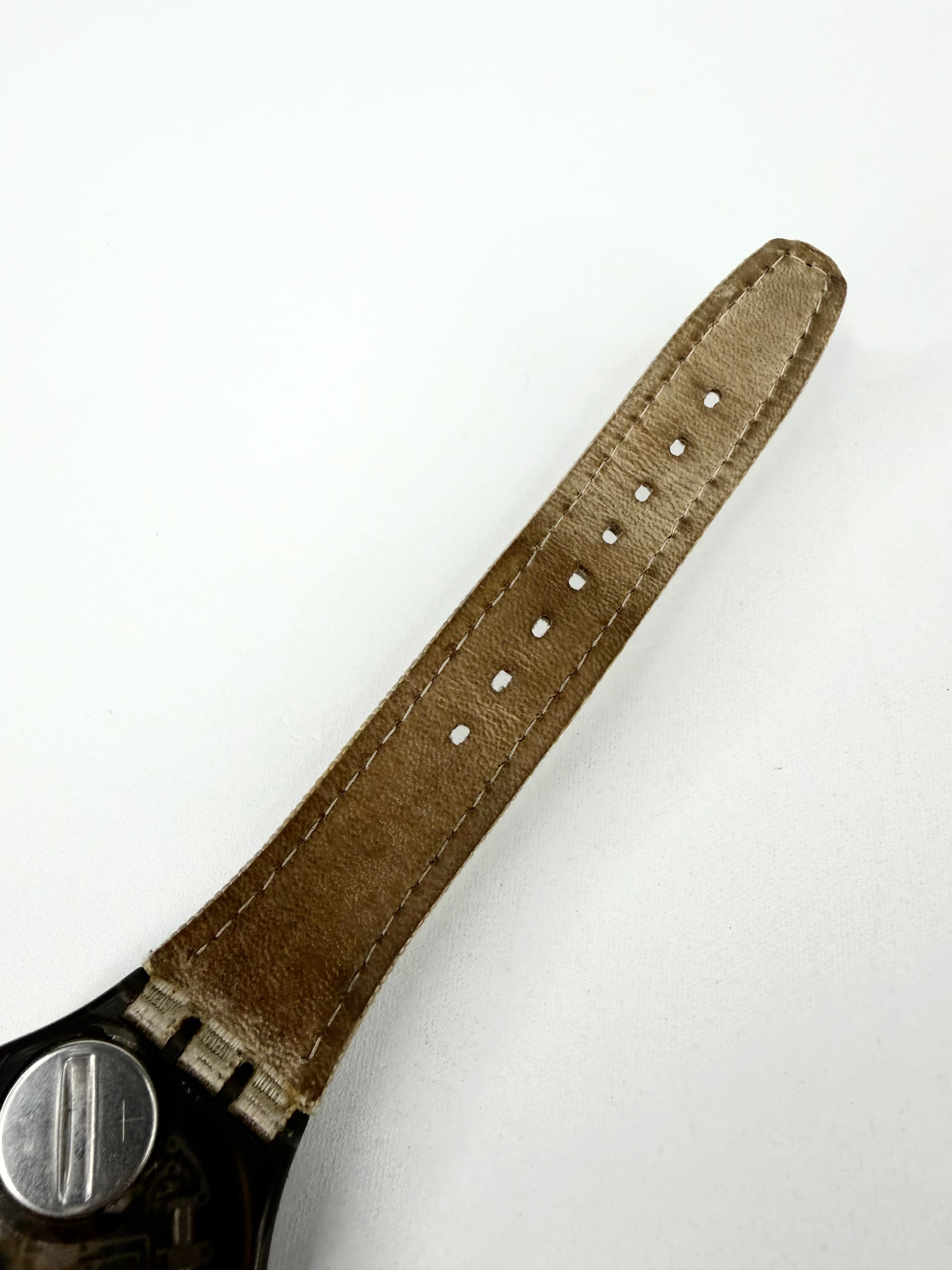 Swatch Gold Toned 'Gent Pampa's Rider' Watch