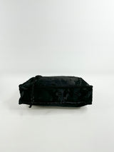 Vintage 1997 Dolce & Gabbana Black Brocade Handbag