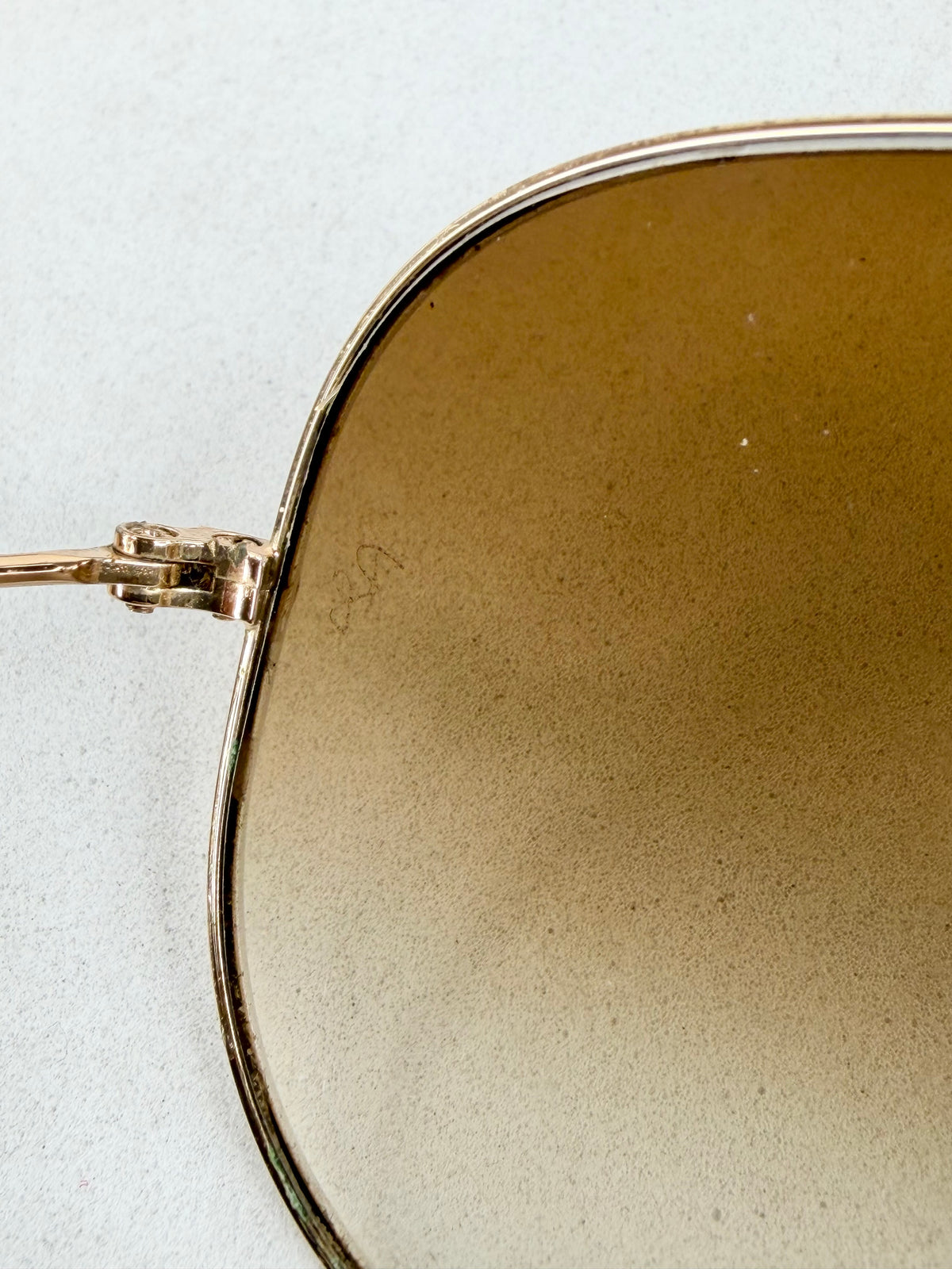 Ray-Ban Gold-Toned Gradient Aviators