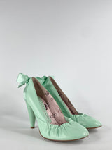 Fornarina Mint Green Ribbon Stilettos - EU36