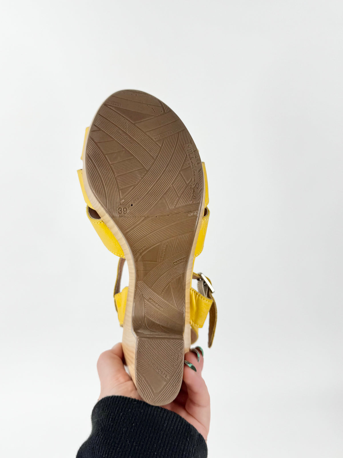 Wonders Sunflower Yellow Clogs - EU38