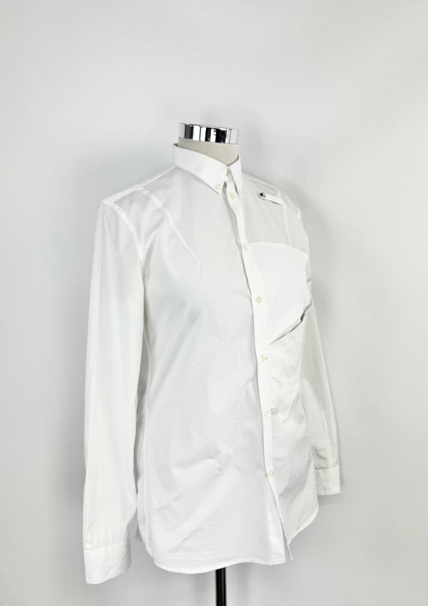Givenchy Sample Piece White Shirt - AU10