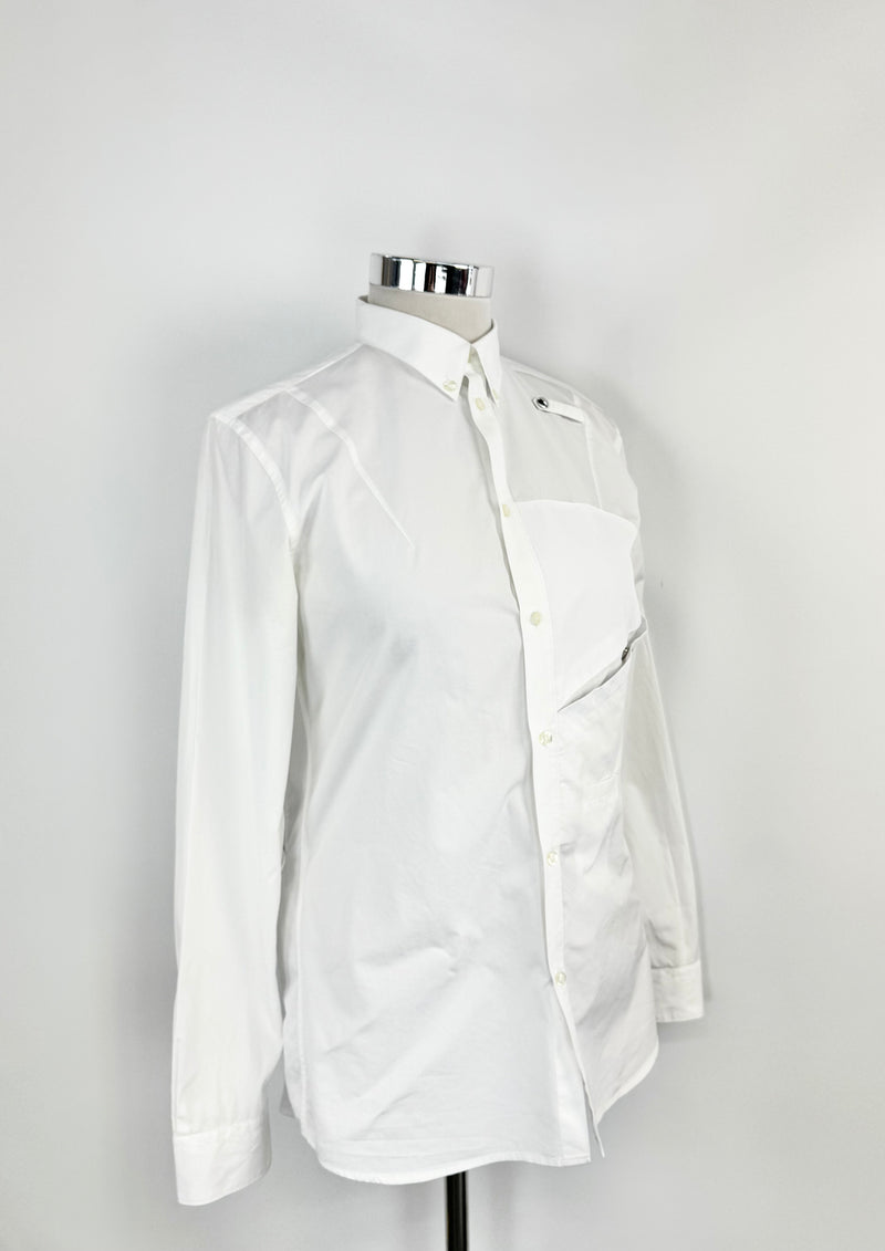 Givenchy Sample Piece White Shirt - AU10