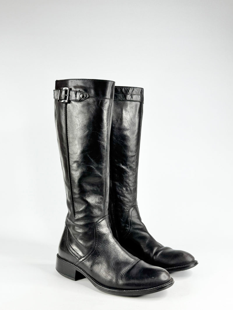 Aquatalia Black Riding Boots - EU39.5