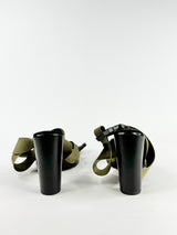 Alias Mae Olive Green Industrial Strap Heels - EU39