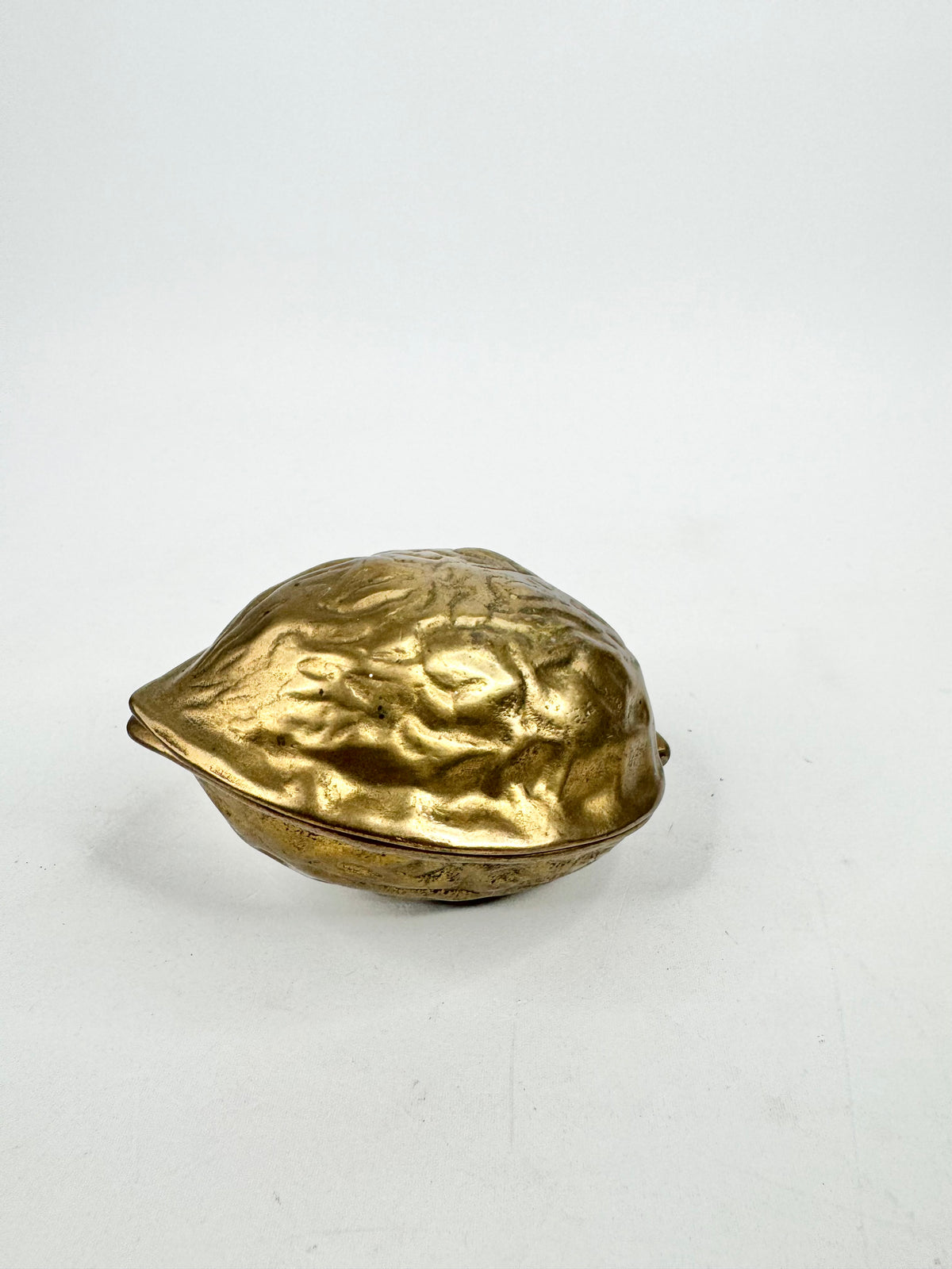 Vintage Brass Walnut Cracker