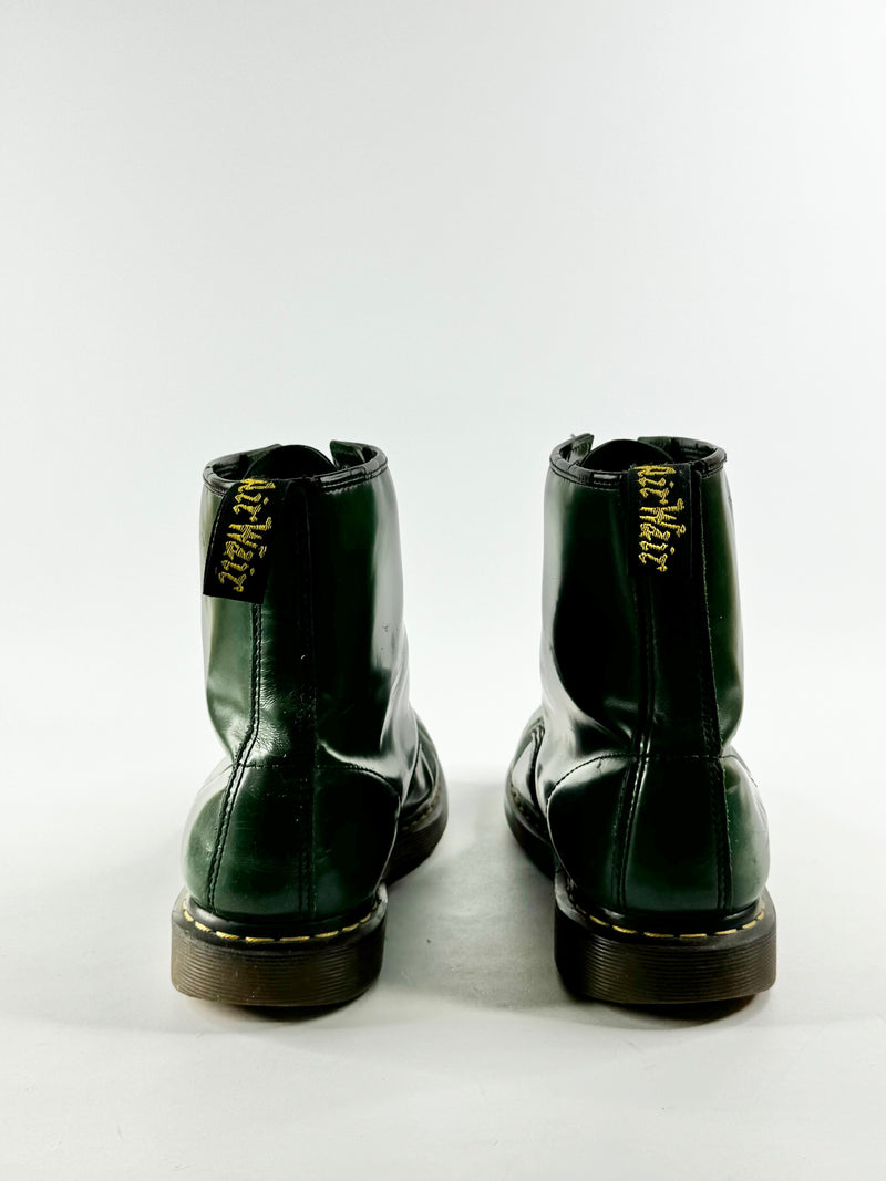 Dr. Martens 1460 Smooth Green Boots -