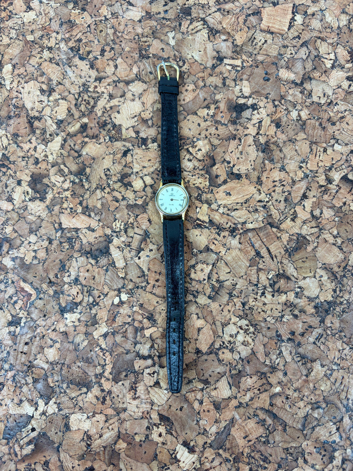 Vintage 1980s Omega De Ville Wristwatch