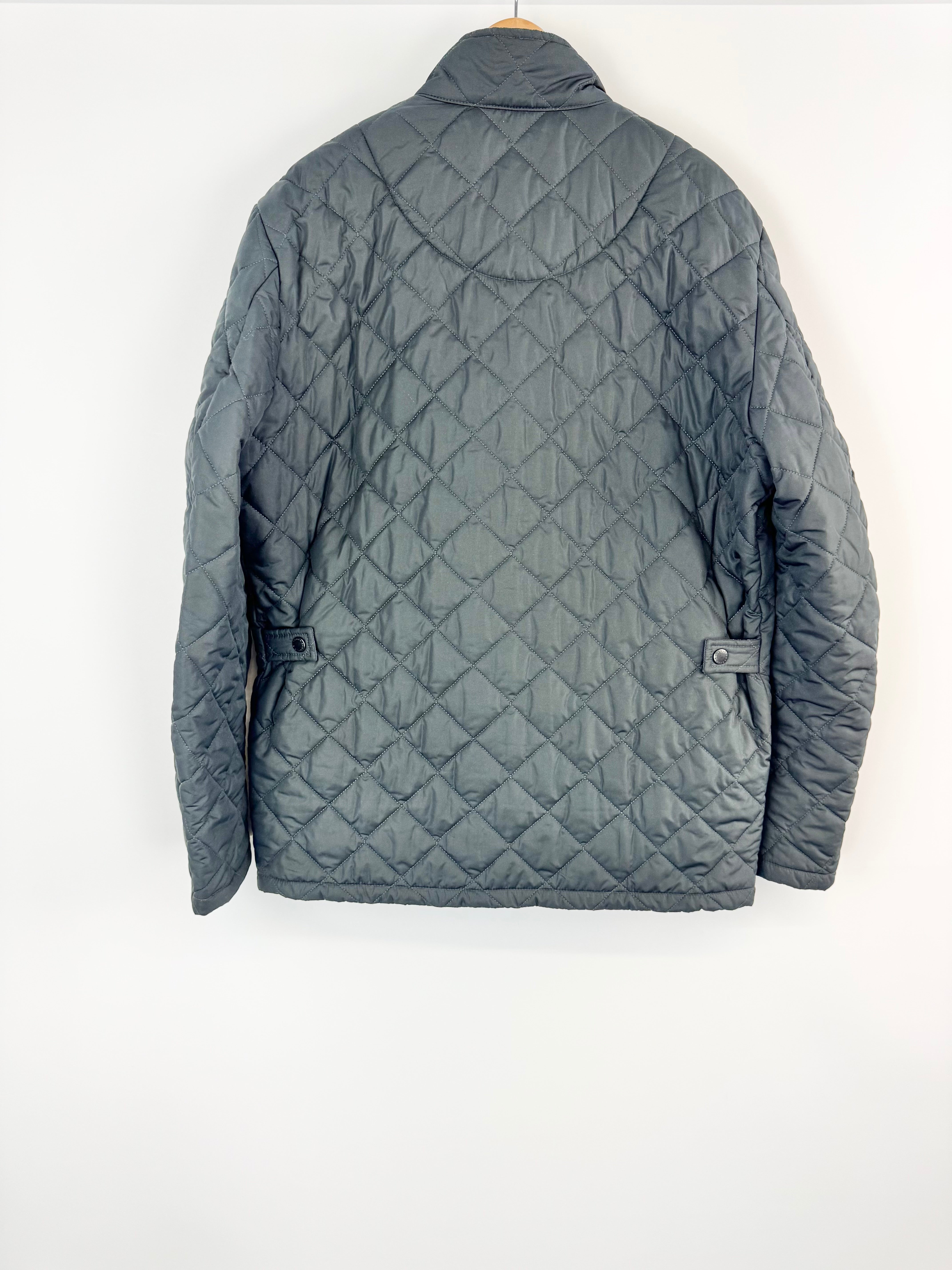 Barbour Black Quilted Jacket - L