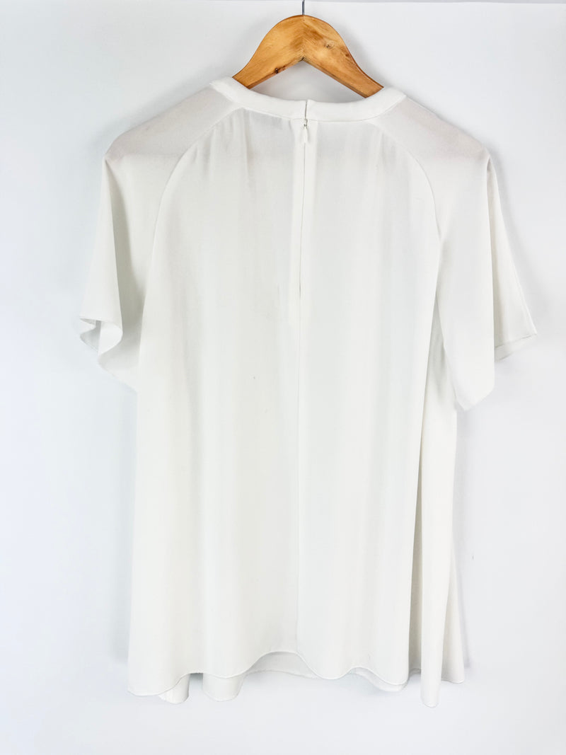 Camilla & Marc White Relaxed Fit T-Shirt - AU8/10