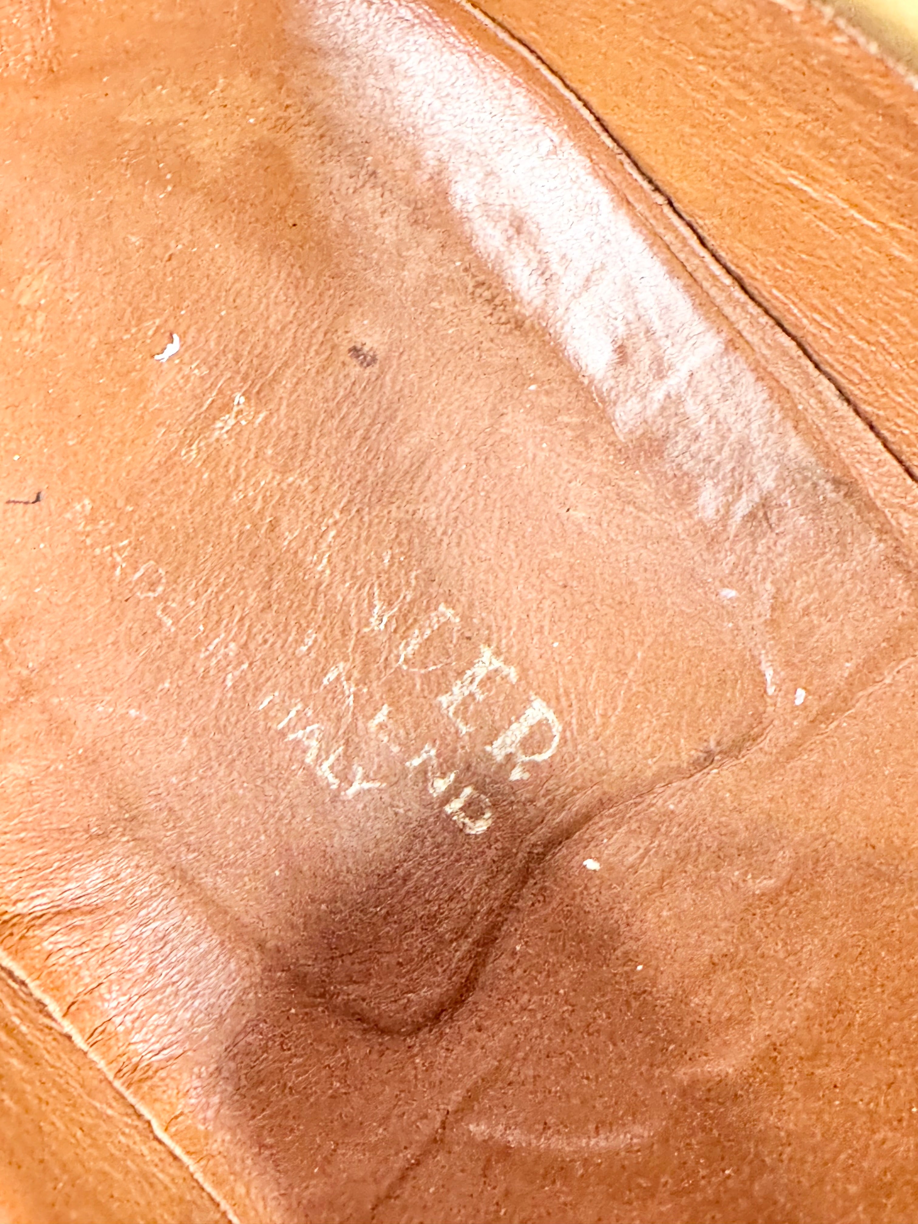 Smooth Tan Leather Loafers - EU45