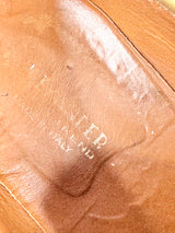 Smooth Tan Leather Loafers - EU45