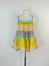 Gorman Multicolour Striped Silk-Blend Camisole - AU8