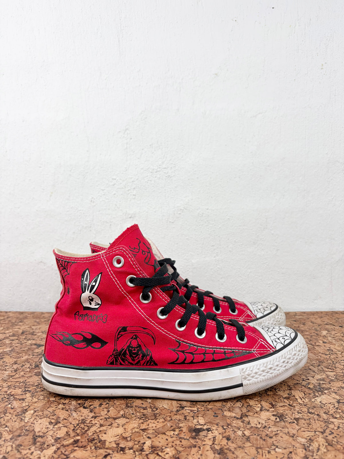 Sean Pablo x Converse Chuck Taylor All Star Pro ‘Red’ High Tops - EU41