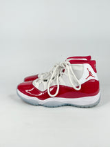 Jordan 11 Retro Varsity Red & White High-Top Sneakers - EU43