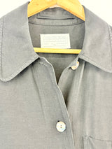 Country Road Black Linen-Blend Coat - AU10