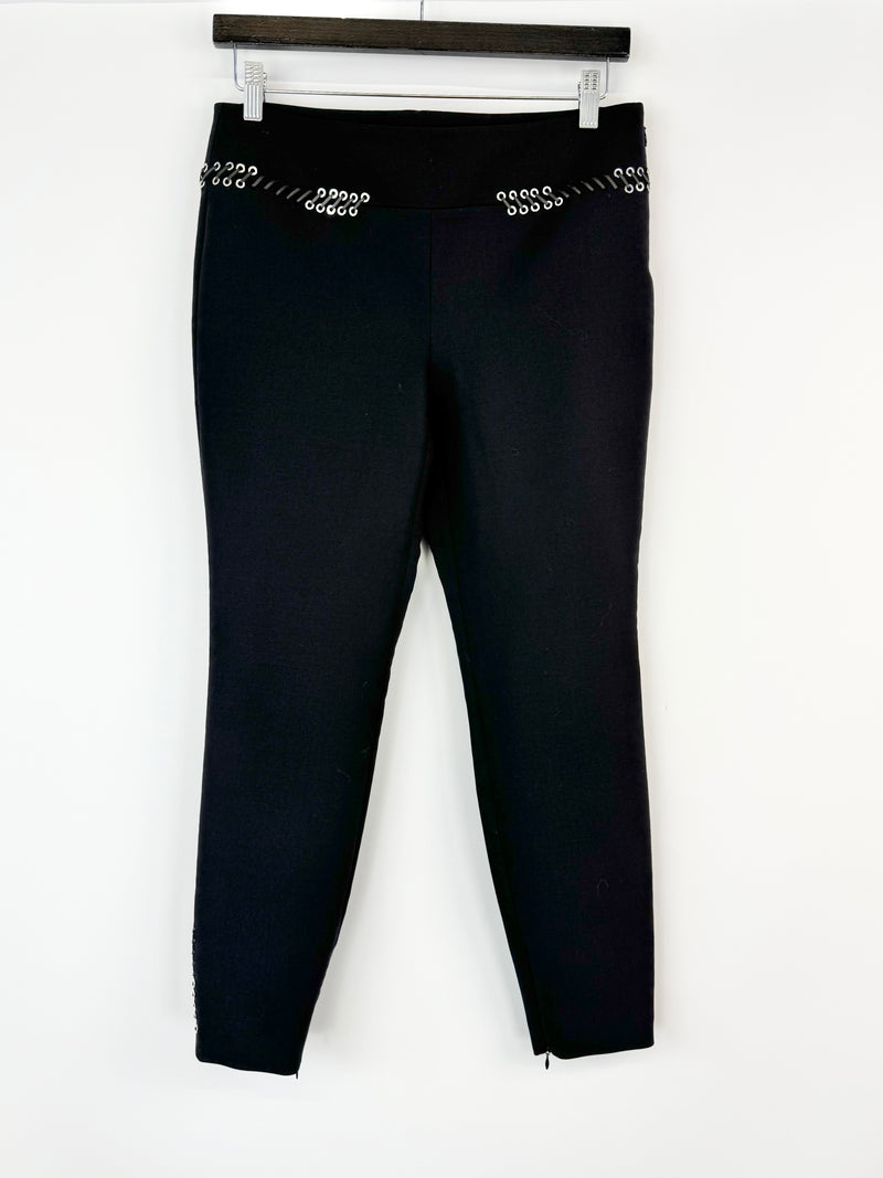 Alexander McQueen 2017 Wool Blend Slacks - 42