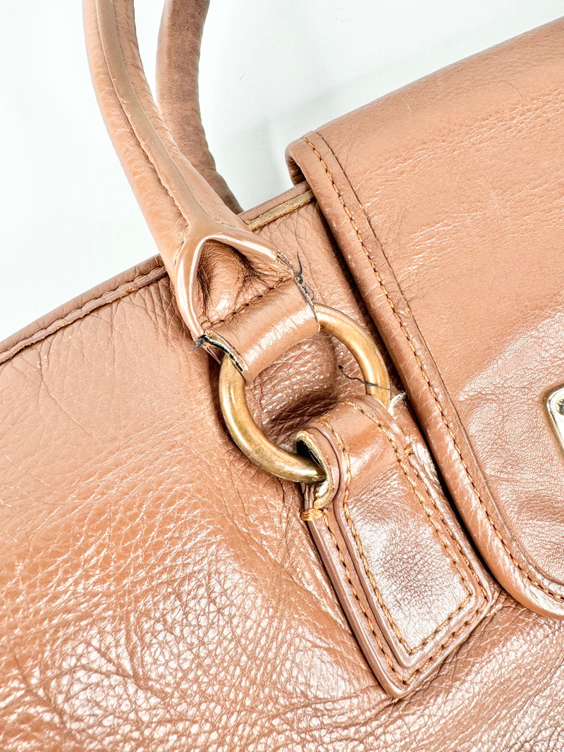 Oroton Tan Handbag