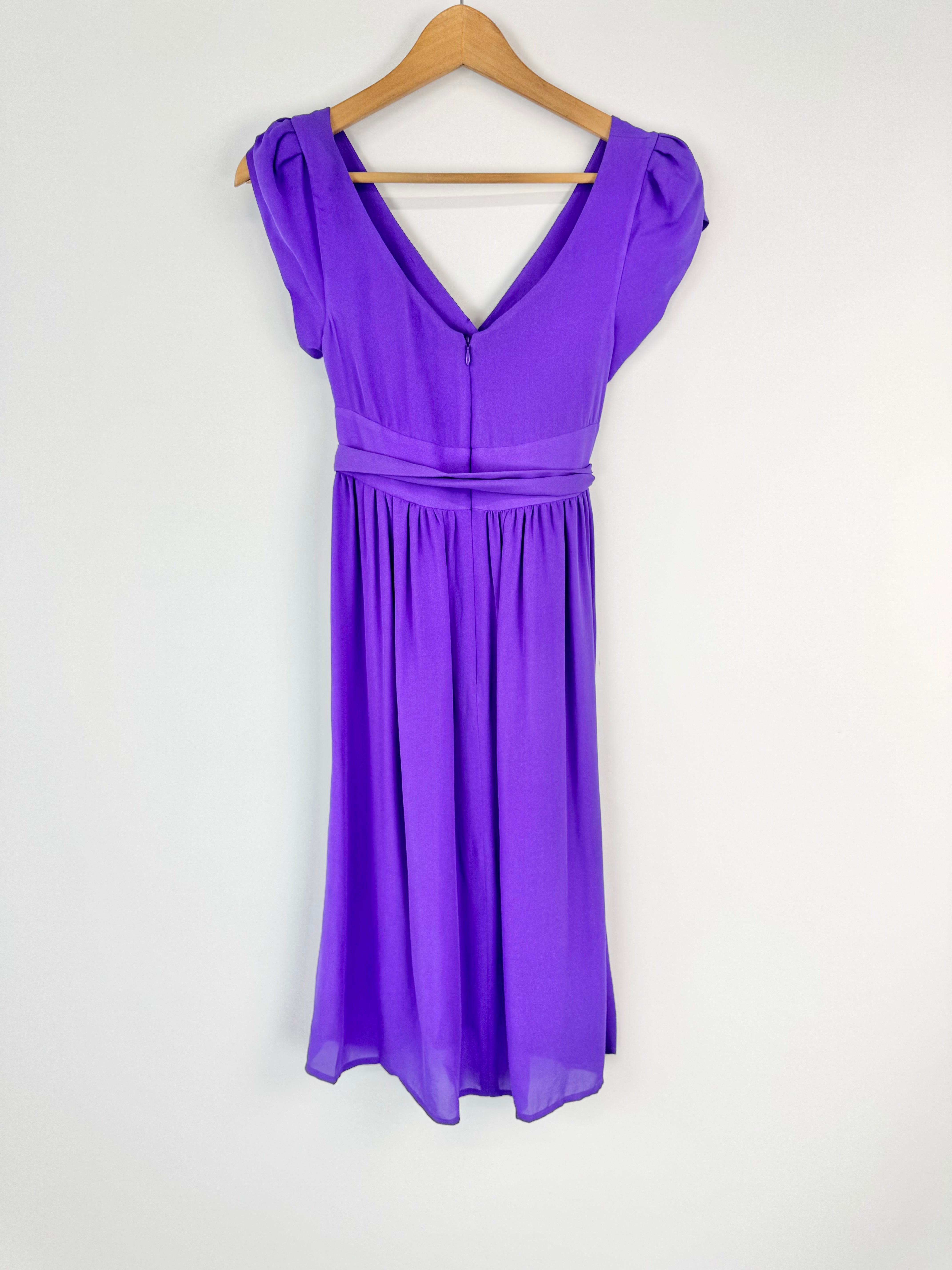 Saba Violet Babydoll Dress - AU6