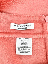 Viceta Wang Special Made Peach Cashmere Pencil Skirt - AU12