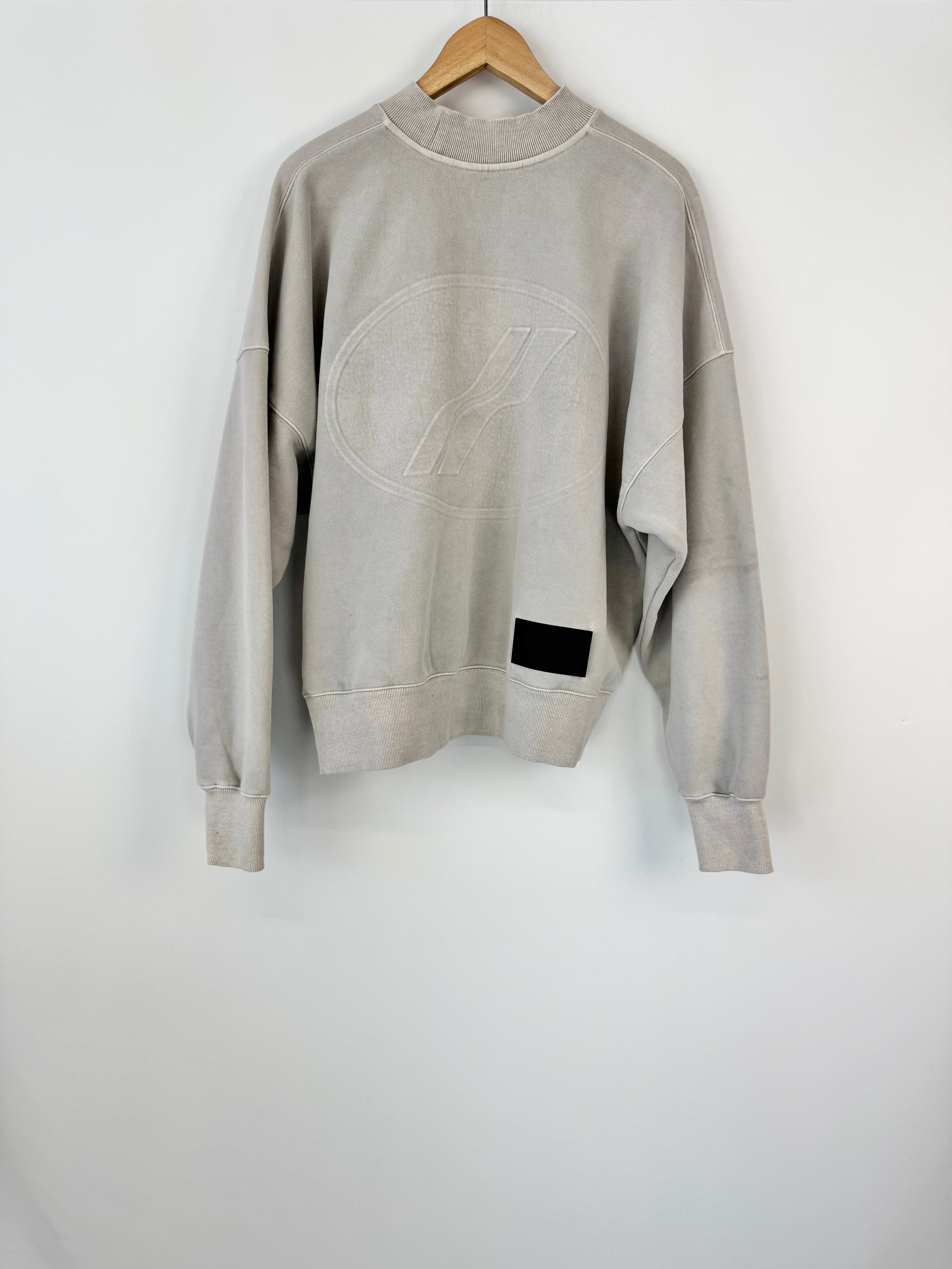 We11done Grey Colour Change Polar Bear Sweater - AU8/10