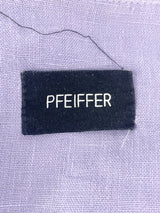 Pfeiffer Lavender Linen 'Seeka' Twist Dress - AU8