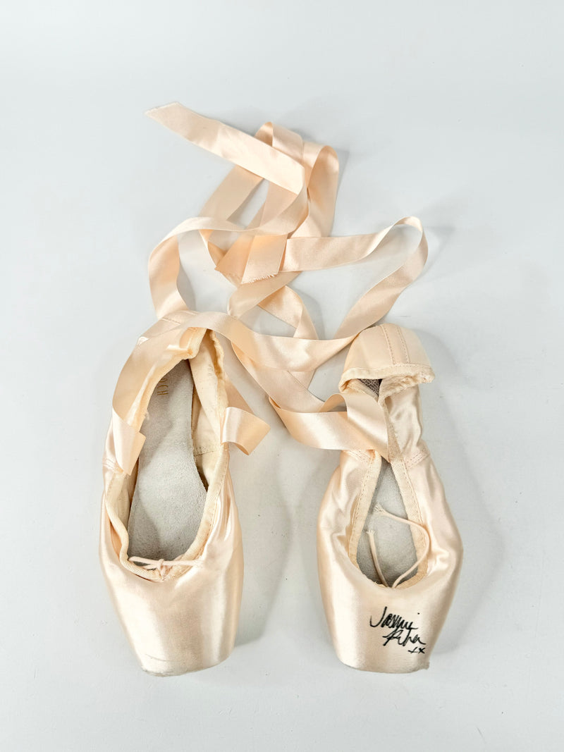 The Australian Ballet Jasmine Durham Signed Bloch Ballet Shoes - 6.5