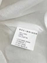 Bec + Bridge Ivory 'Evelyn' Linen Midi Dress - AU10